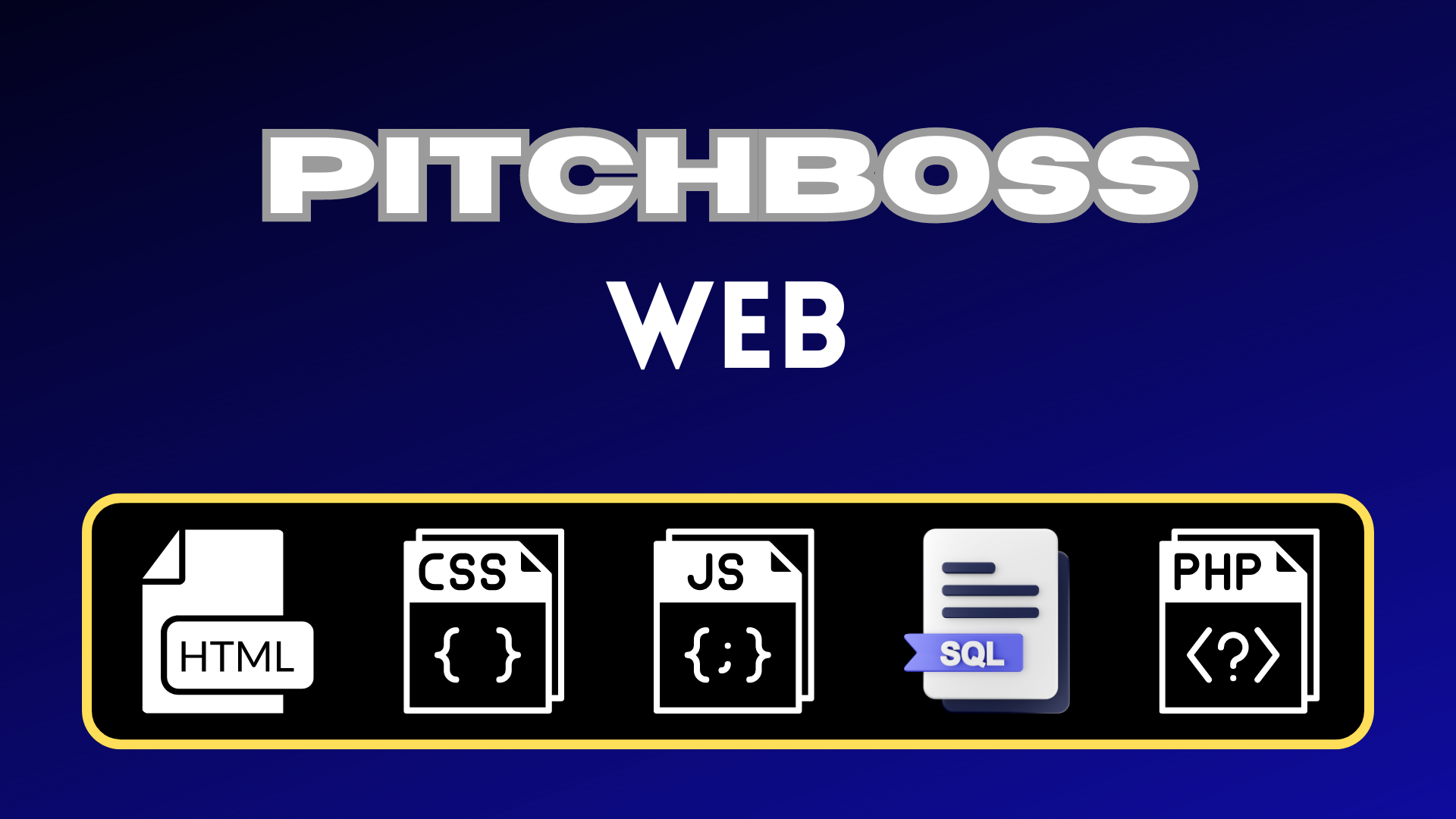 Pitchboss Web